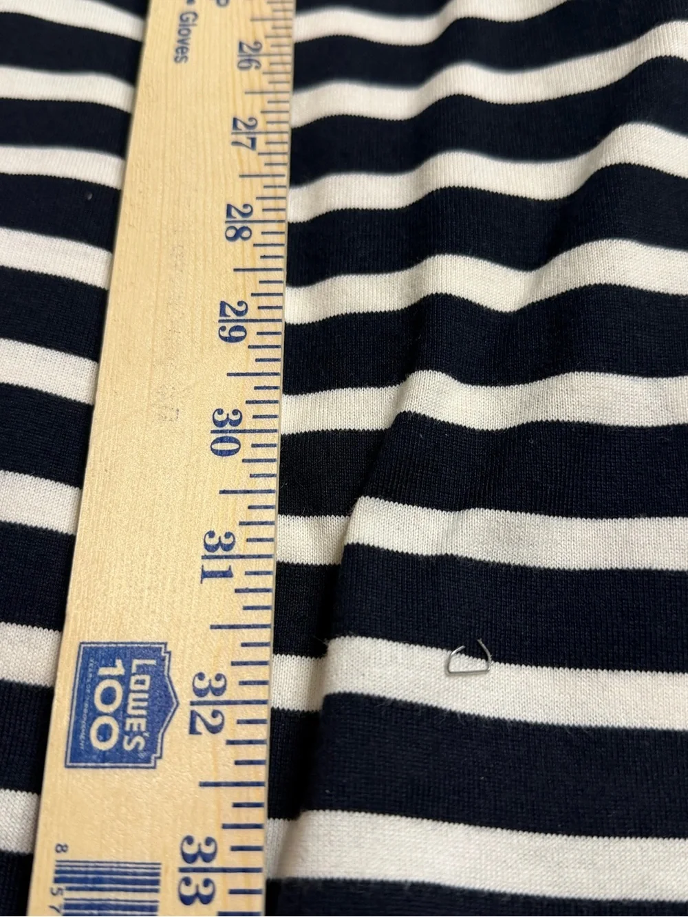 kate spade Navy and White Striped Short-Sleeve Shift Dress